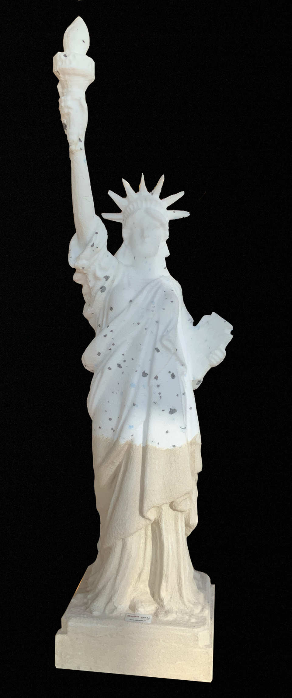Statua Wolności – figura ze styropianu wyprodukowana dla Seefestspiele Mörbisch  - Mörbisch / Austria 2021 (3)
